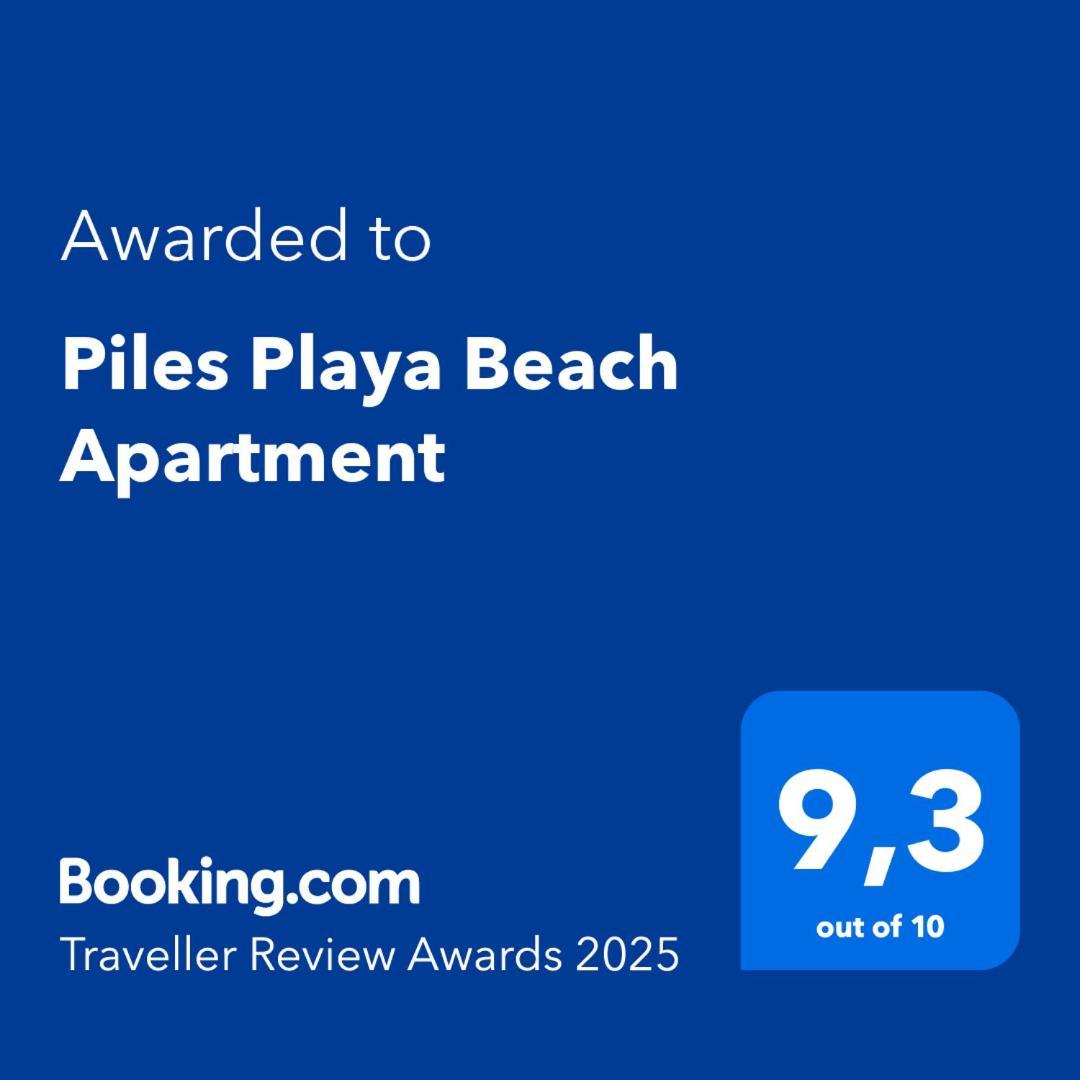 Piles Playa Beach Apartment Ngoại thất bức ảnh